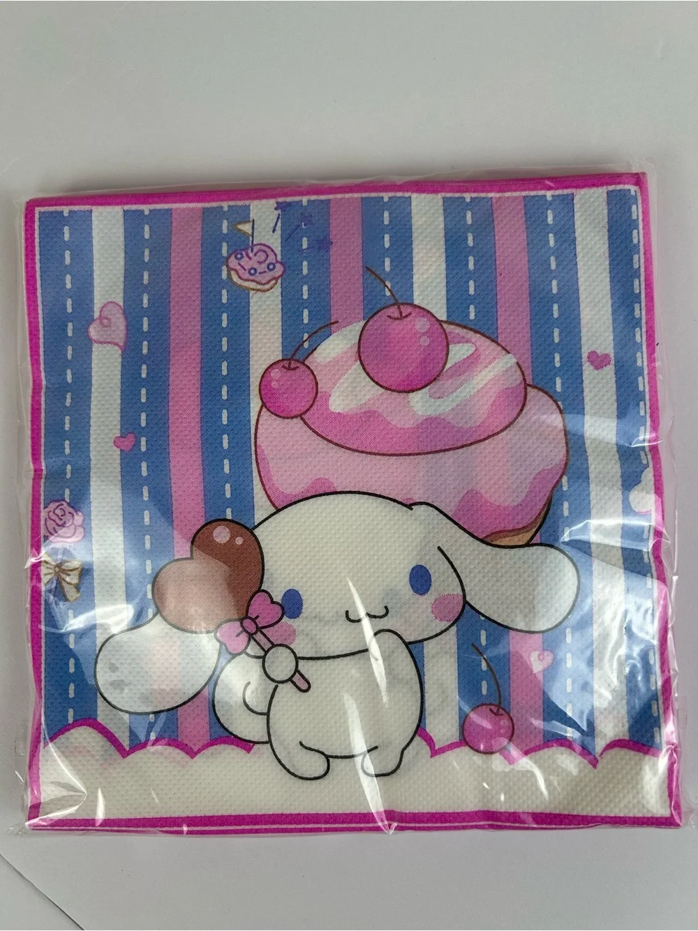 Sanrio Cinnamoroll Birthday Party Supplies Set 146pc Decorations Pink Background